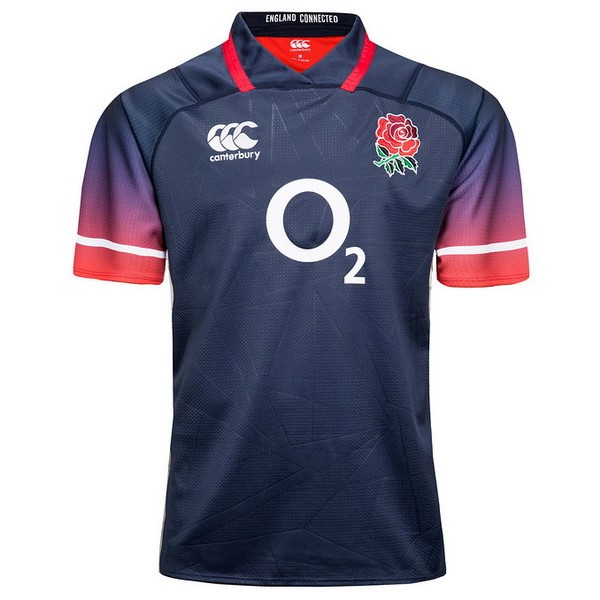 Camiseta Rugby Inglaterra Segunda 2017 2018 Azul